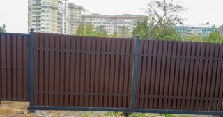 Купить распашные ворота из штакетника Нурлат, цена от 2779 руб.